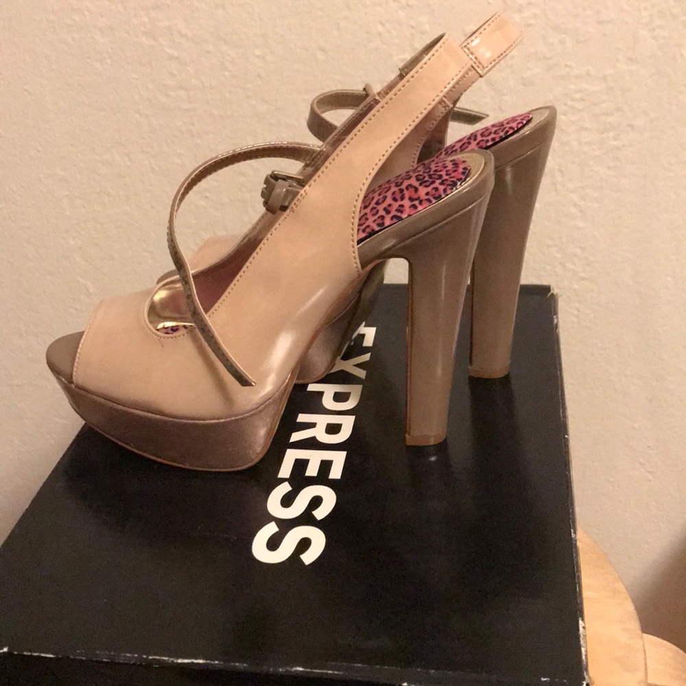 Rose gold heels
